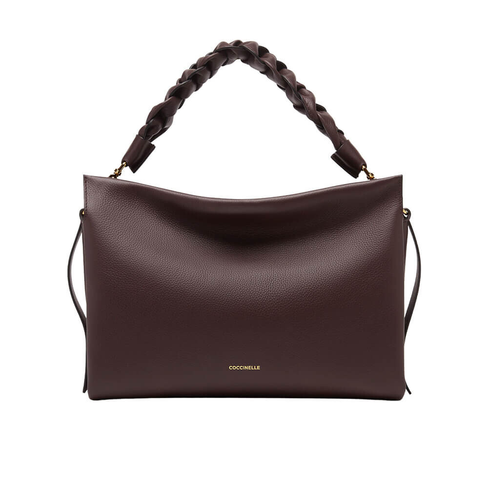

Сумка Сoccinelle Spring Summer 23 Boheme Medium, черно-коричневый