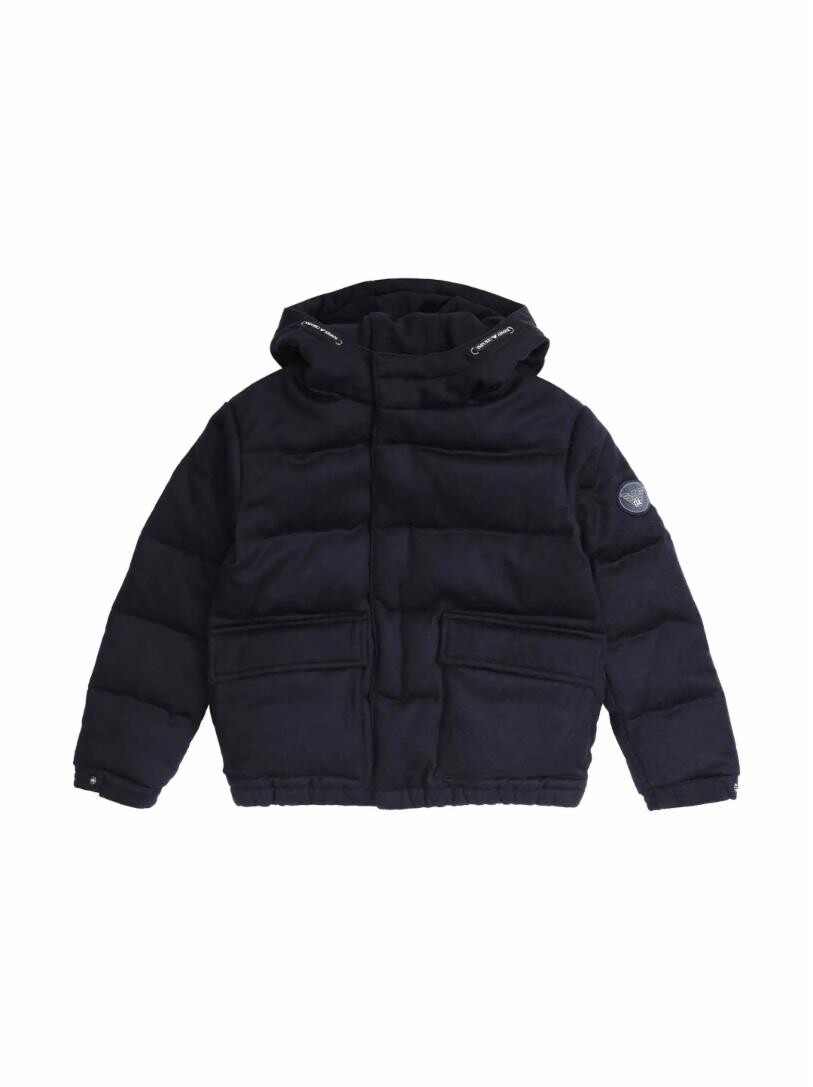 

Пуховик с логотипом EMPORIO ARMANI