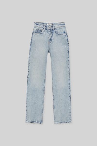 

Блестящие прямые джинсы PULL&BEAR