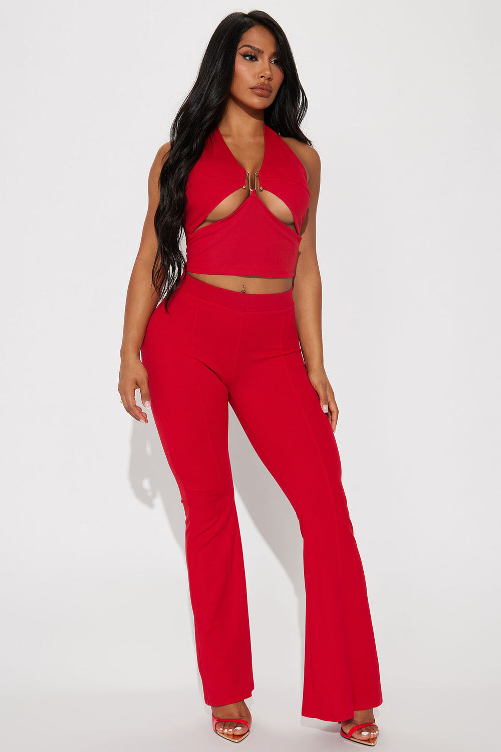 

Брюки Fashion Nova HKTP22647, красный