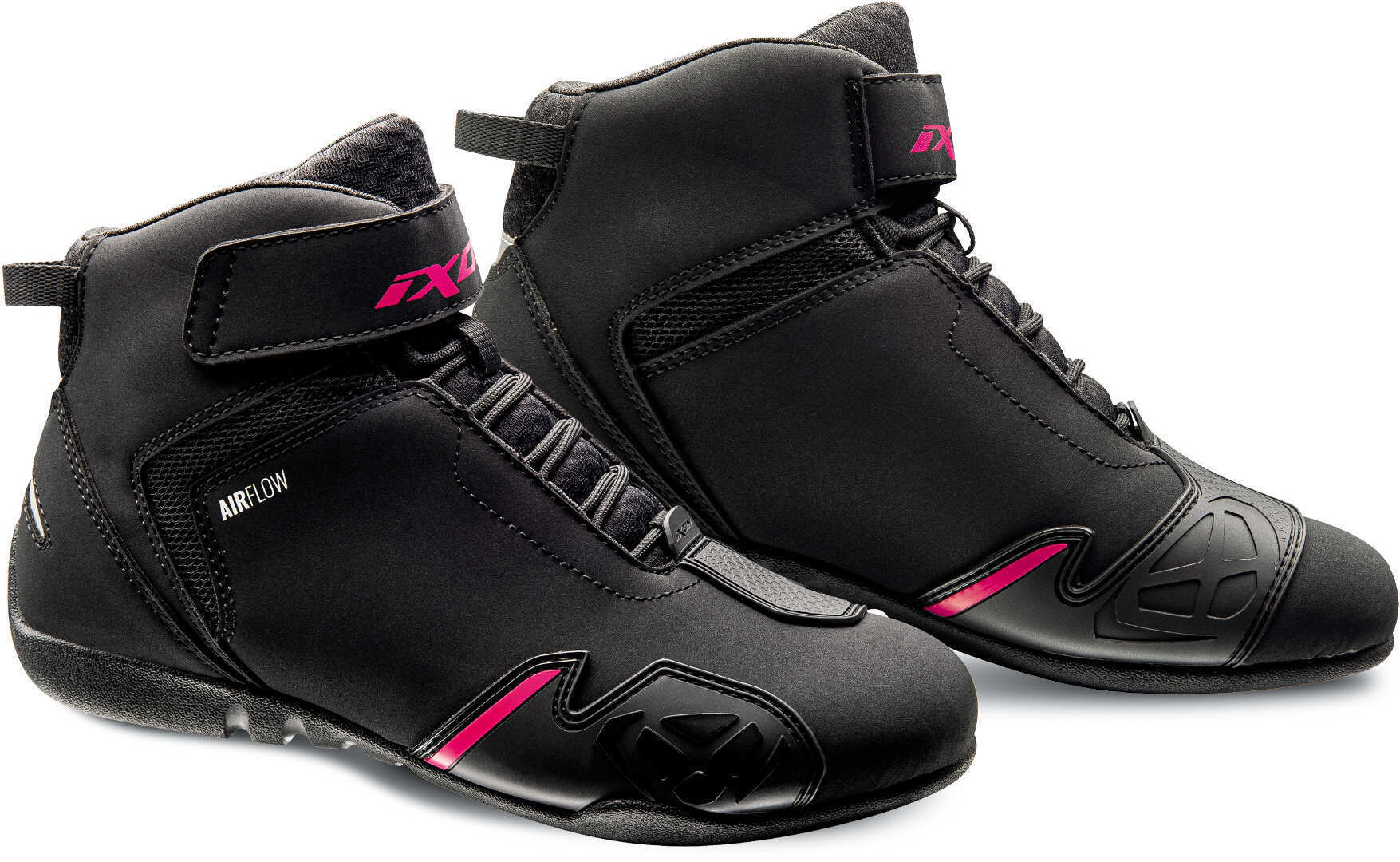 Обувь Ixon Gambler Женская для мотоциклов, черно-розовая