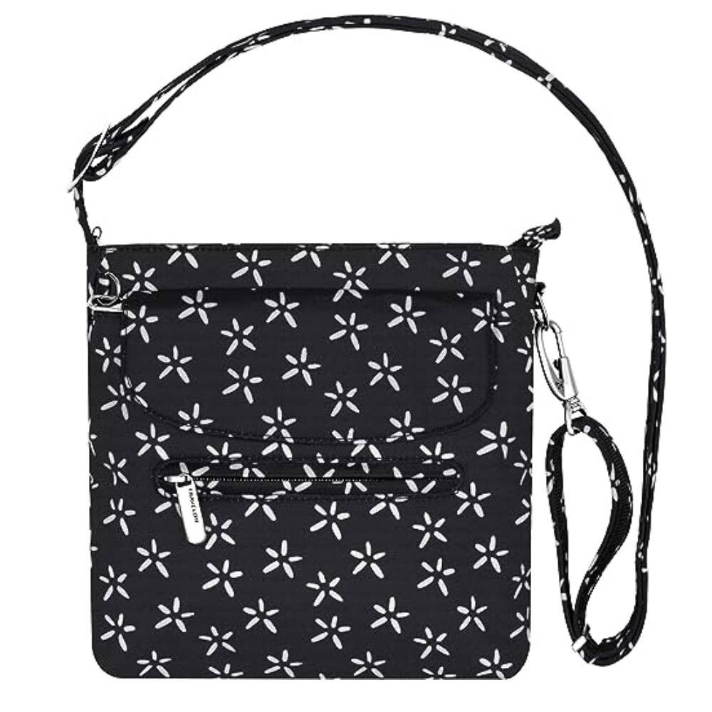 

Сумка кросс-боди Travelon Anti-Theft Classic Sling, черный/белый