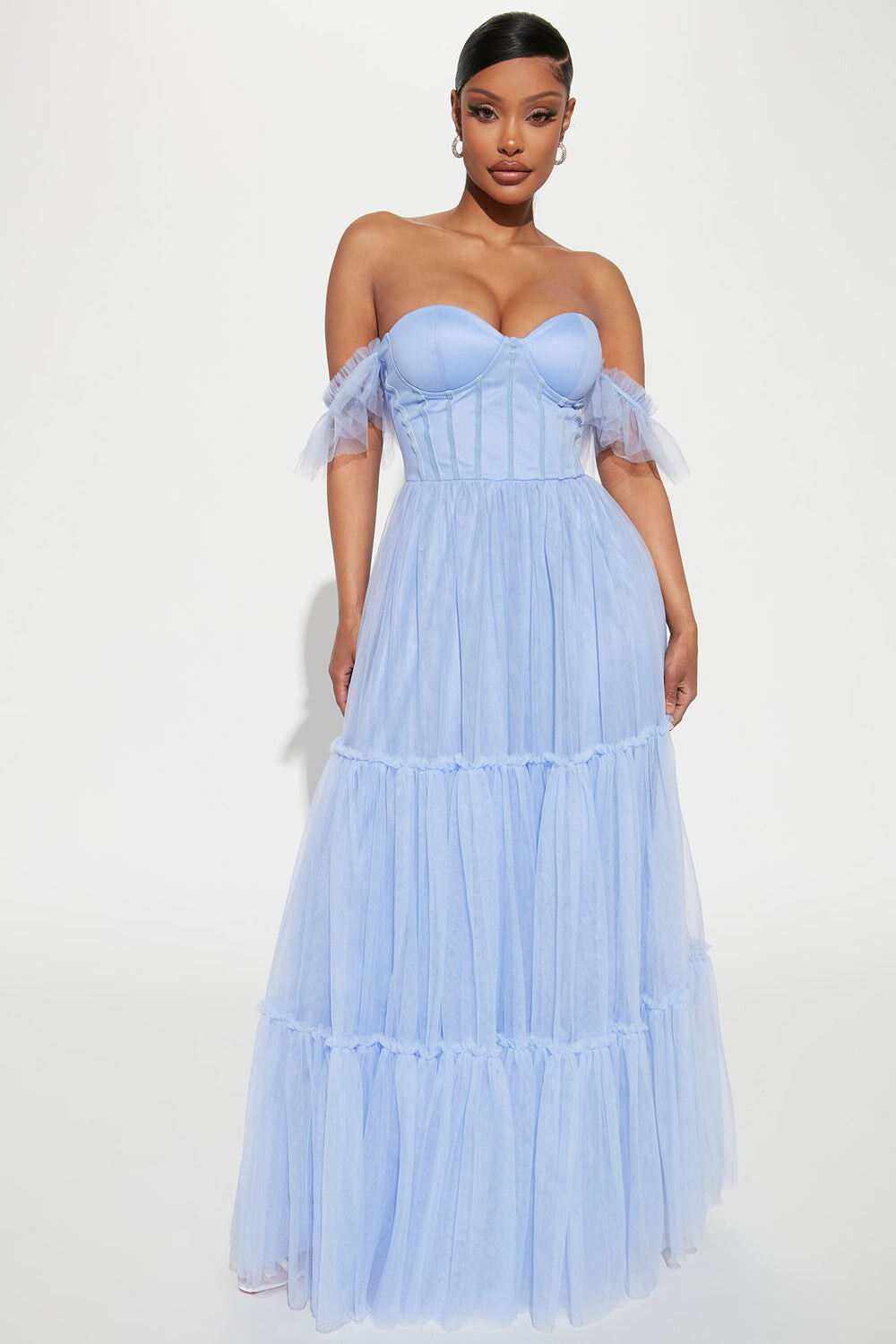 

Платье Fashion Nova CD50231L, синий