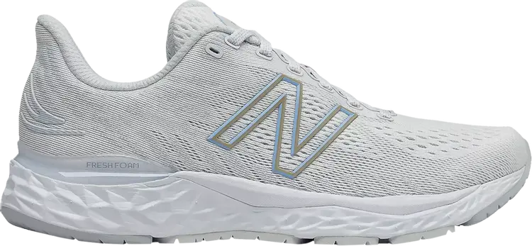 

Кроссовки New Balance Wmns Fresh Foam 880v11 2E Wide 'Arctic Fox', серый