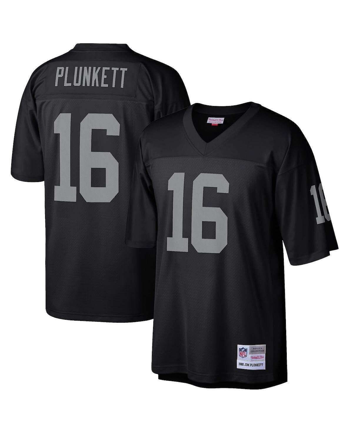 

Мужская футболка jim plunkett black las vegas raiders replika legacy player на пенсии Mitchell & Ness, черный