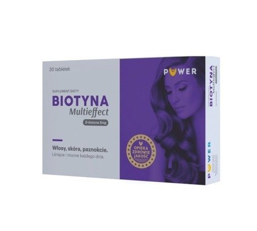 Puwer Polska, Biotyna Multieffect, 30 таблеток