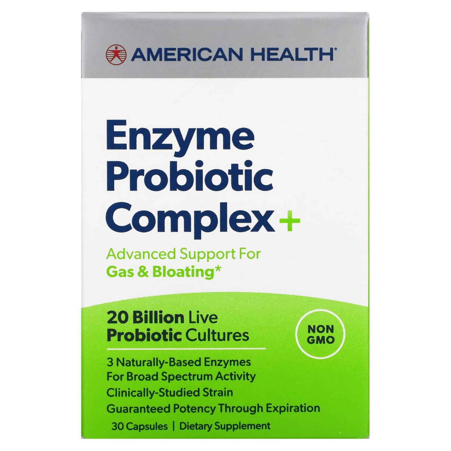 

Enzyme Probiotic Complex +, 30 капсул American Health