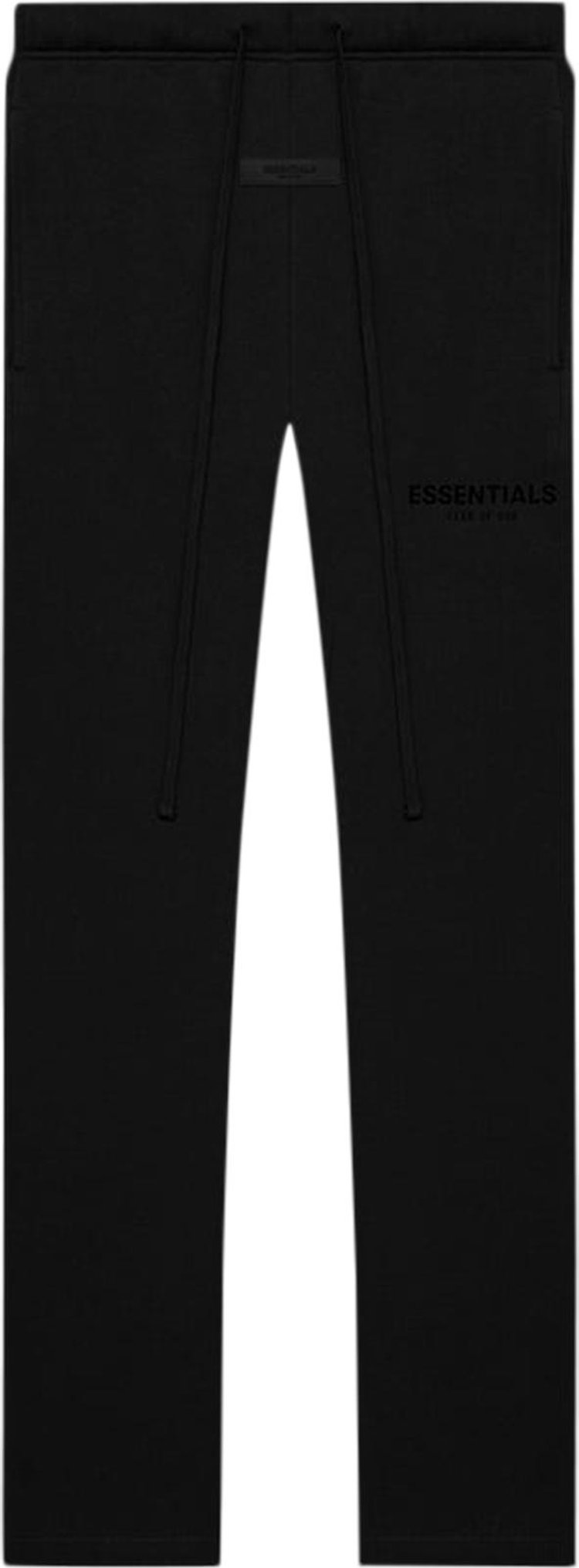 Спортивные брюки Fear of God Essentials Relaxed Sweatpants 'Stretch Limo', черный - фото