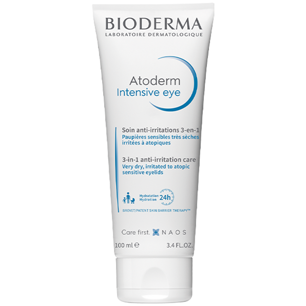 Bioderma Atoderm Средство 3в1 от раздражения кожи век и области вокруг глаз, 100 мл - фото