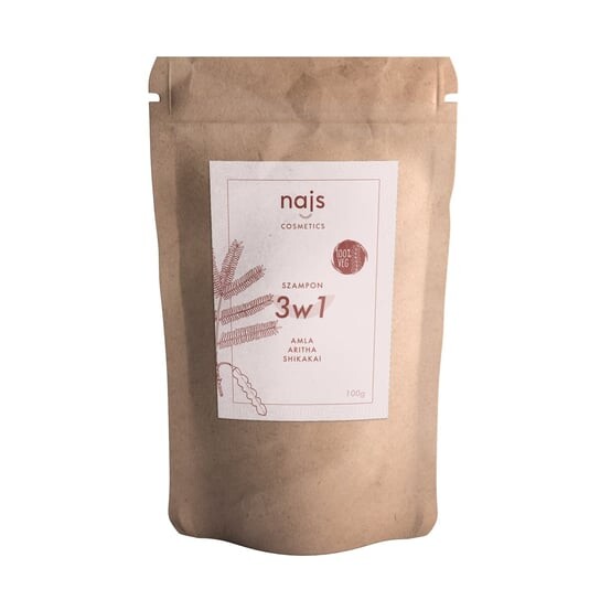

Шампунь Najs 3в1 Амла Арита Шикакай 100г, Najs Cosmetics
