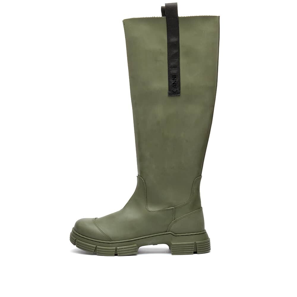 

Ботинки GANNI Recycled Rubber Country Boot