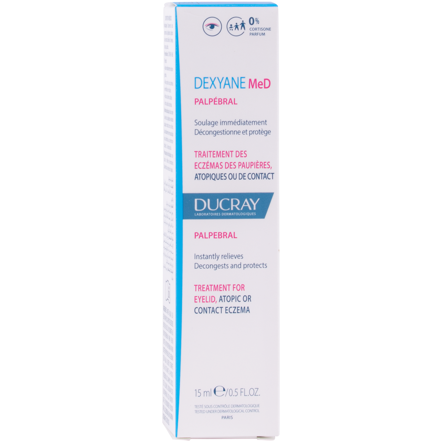 Ducray Dexyane Med Palpebral крем для атопической кожи, 15 мл ducray dexyane med soothing repair cream 100 ml