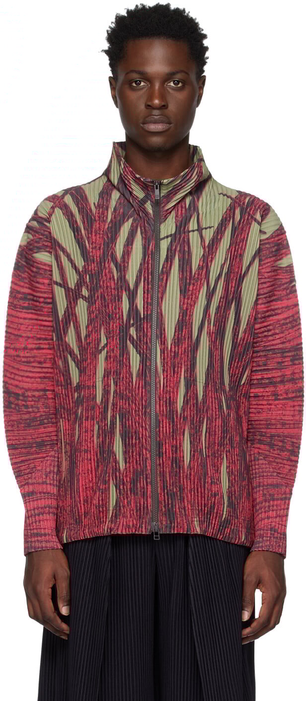 

Спортивная куртка Red Grass Field Homme Plissé Issey Miyake, Коричневый