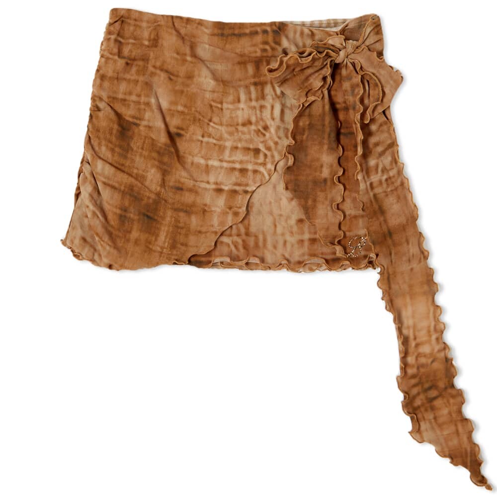 

Юбка Blumarine Tulle Wrap Mini Skirt