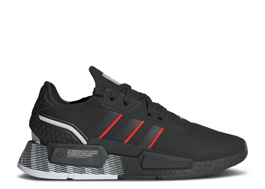 

Кроссовки adidas Nmd_G1 'Black Solar Red', черный