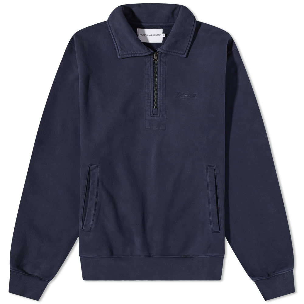 

Толстовка General Admission Lincoln Half Zip Sweat, Серый