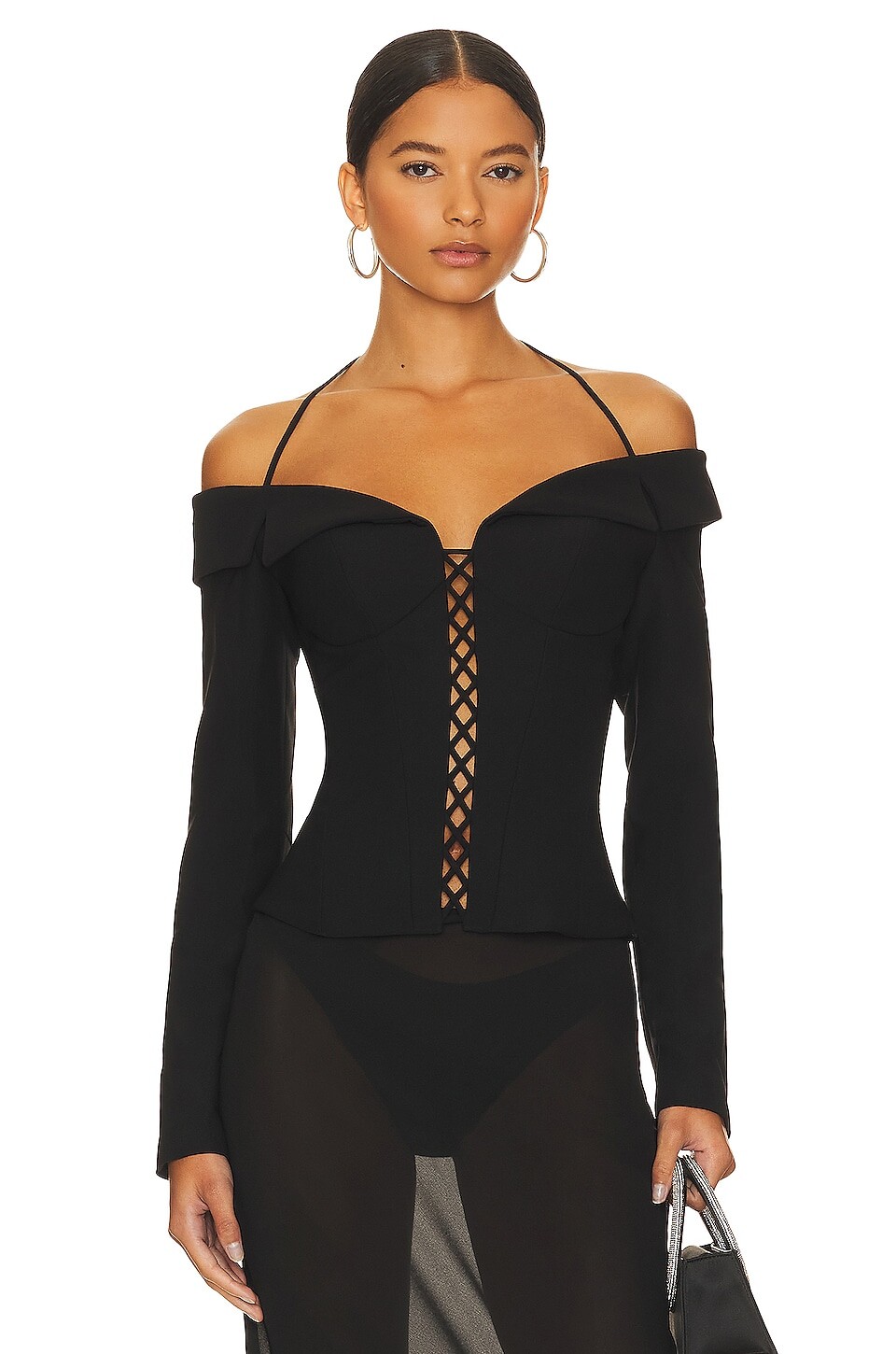 

Топ Rozie Corsets Corset, черный