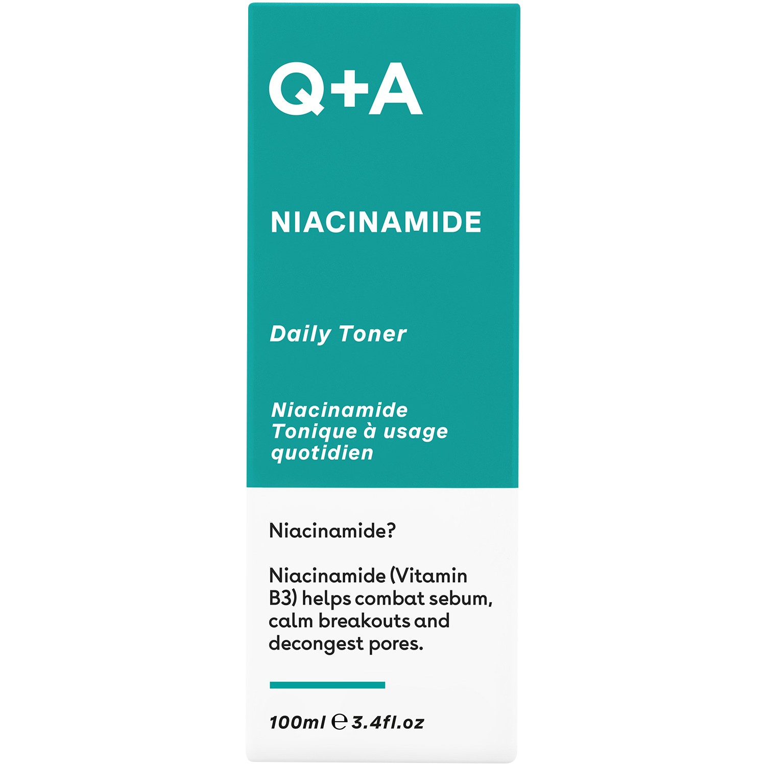 Q a zinc pca. Тонер ниацинамид q+a. Тоник с ниацинамидом. Тонер для лица с ниацинамидом. Крем с ниацинамидом для лица.