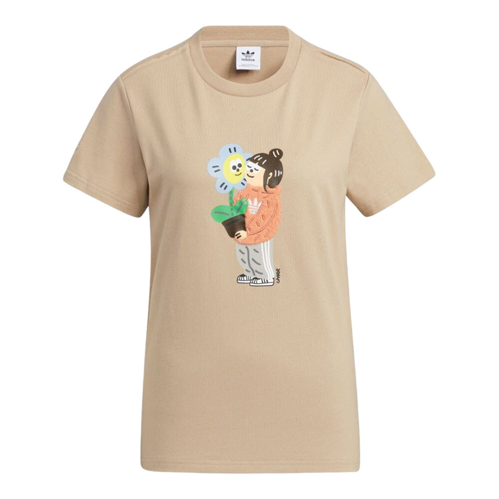 

Футболка Adidas Originals x Charr, бежевый