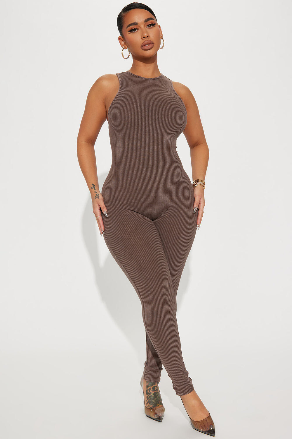 

Комбинезон Fashion Nova P2384JC49, коричневый