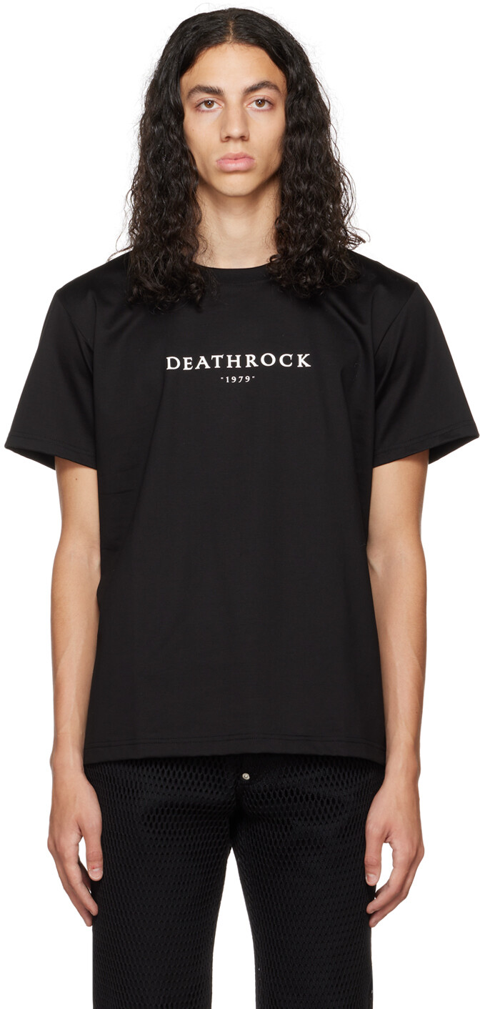 

Черная футболка \Death Rock\"" Johnlawrencesullivan
