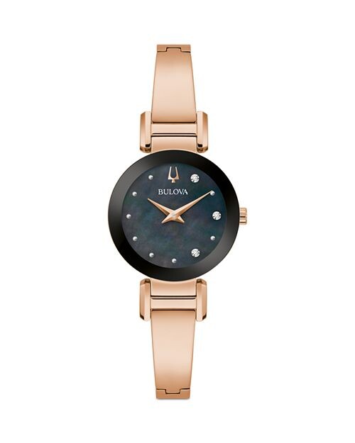 

Часы Marc Anthony Modern с бриллиантовым браслетом, 26 мм Bulova, цвет Black