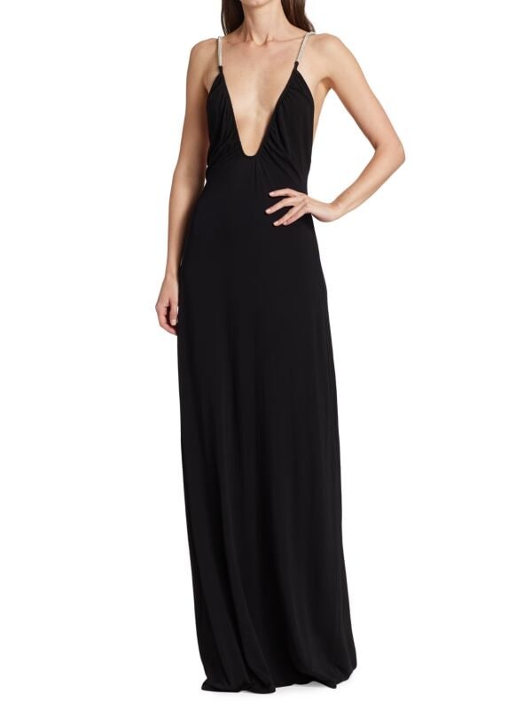

Вечернее платье эвелины из джерси Ramy Brook Black