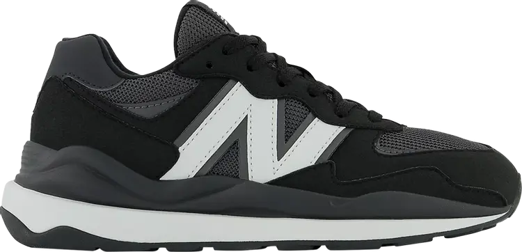

Кроссовки New Balance 57/40 Little Kid 'Black White', черный