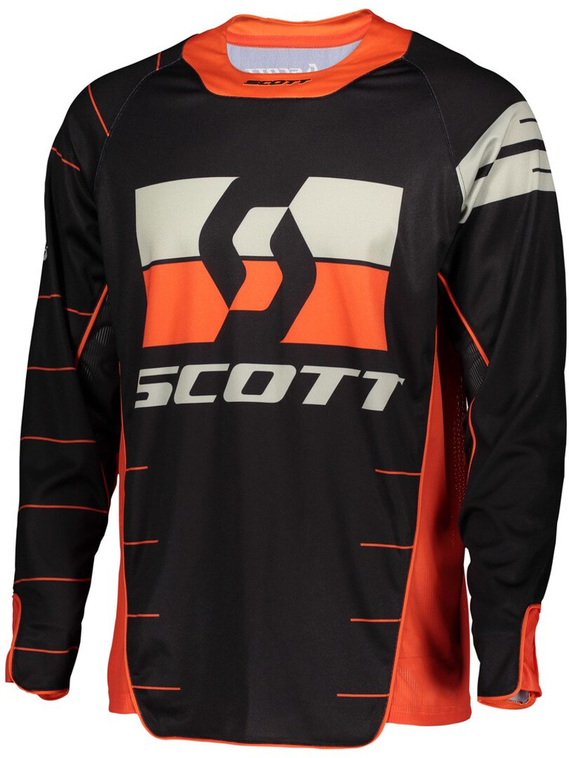 

Кофта Scott Enduro с круглым вырезом, черный/оранжевый