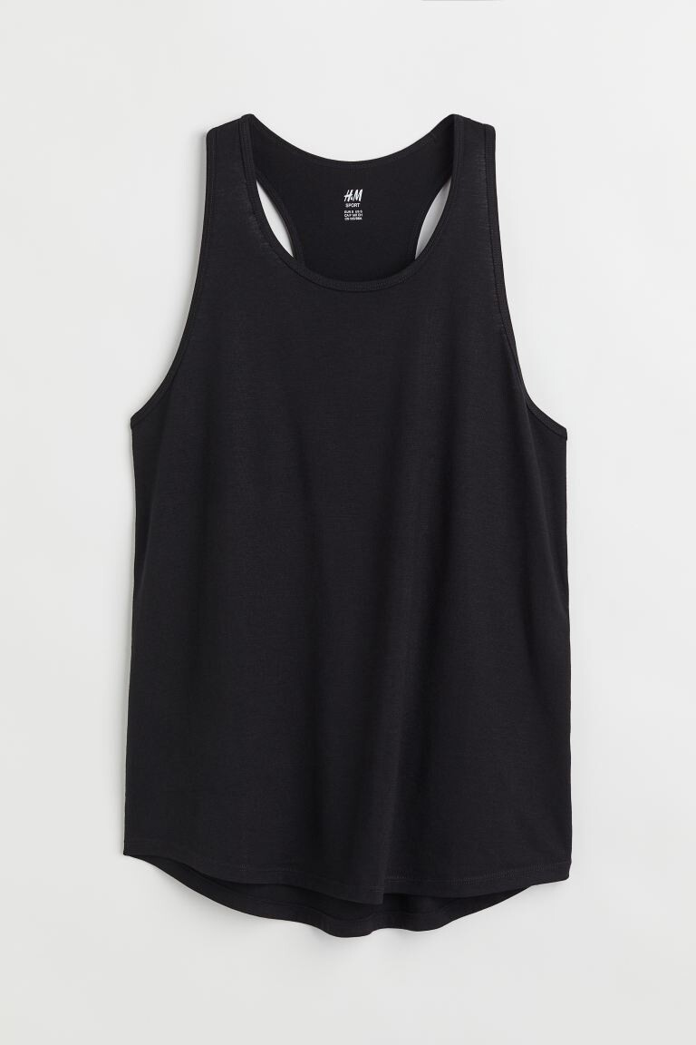 

Тренировочная футболка H&M, черный
