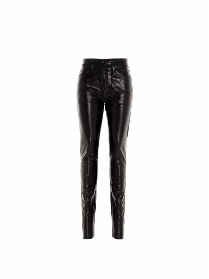 

Джинсы скинни с вощеным покрытием Saint Laurent