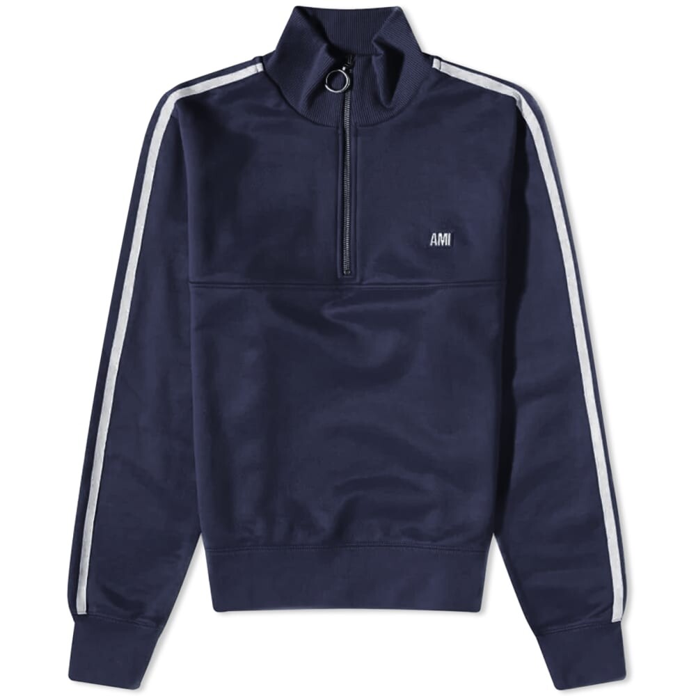 

Толстовка AMI Track Quarter Zip, Серый