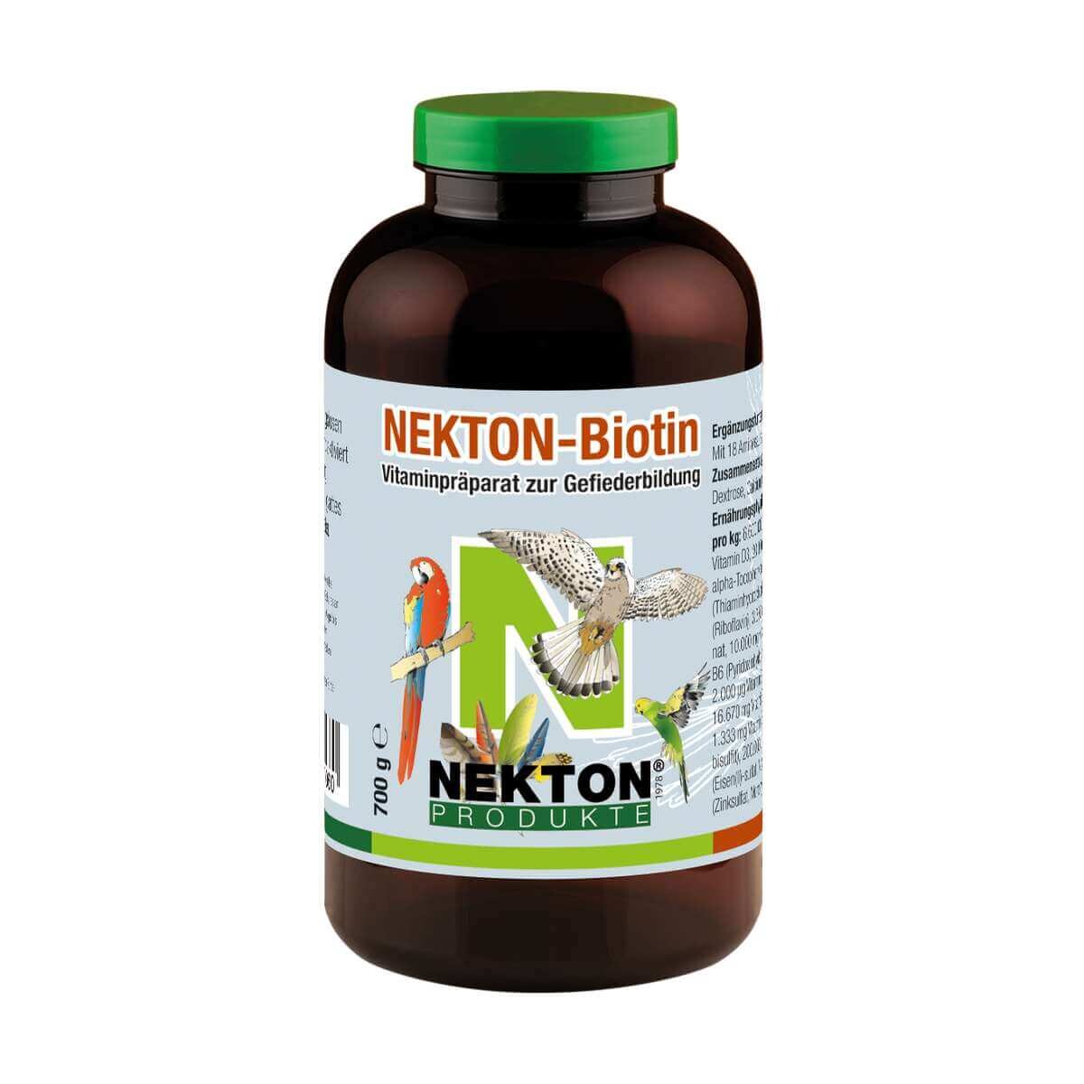 

Витаминный комплекс для формирования оперения для птиц Nekton-Biotin, 700 г