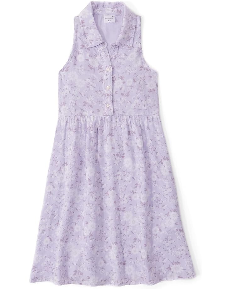 

Платье Abercrombie Collared Shirtdress, цвет Lilac Floral