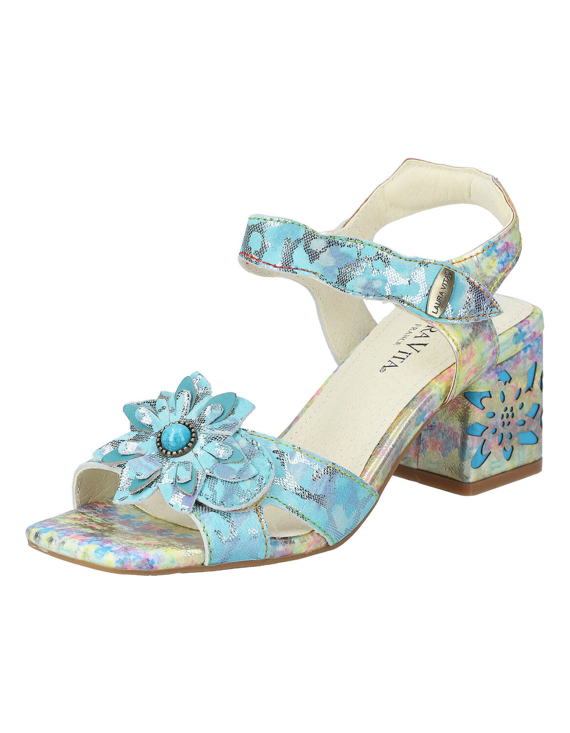 

Сандалии LAURA VITA Sandaletten Jacqueso, цвет turquoise