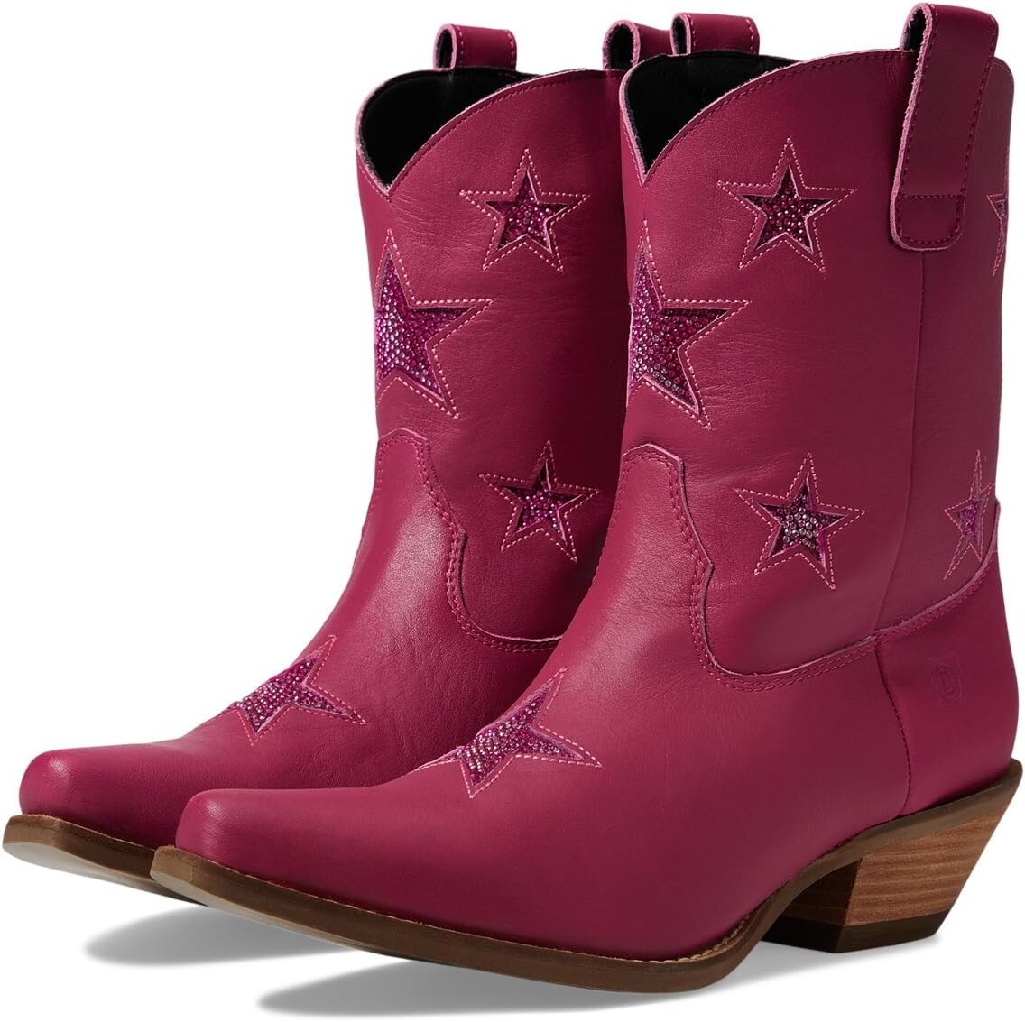 

Ковбойские сапоги Star Struck Leather Bootie Dingo, фуксия, Розовый