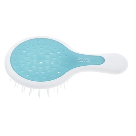 

Маленькая щетка для распутывания волос, белый и синий. Janeke,Mini Superbrush