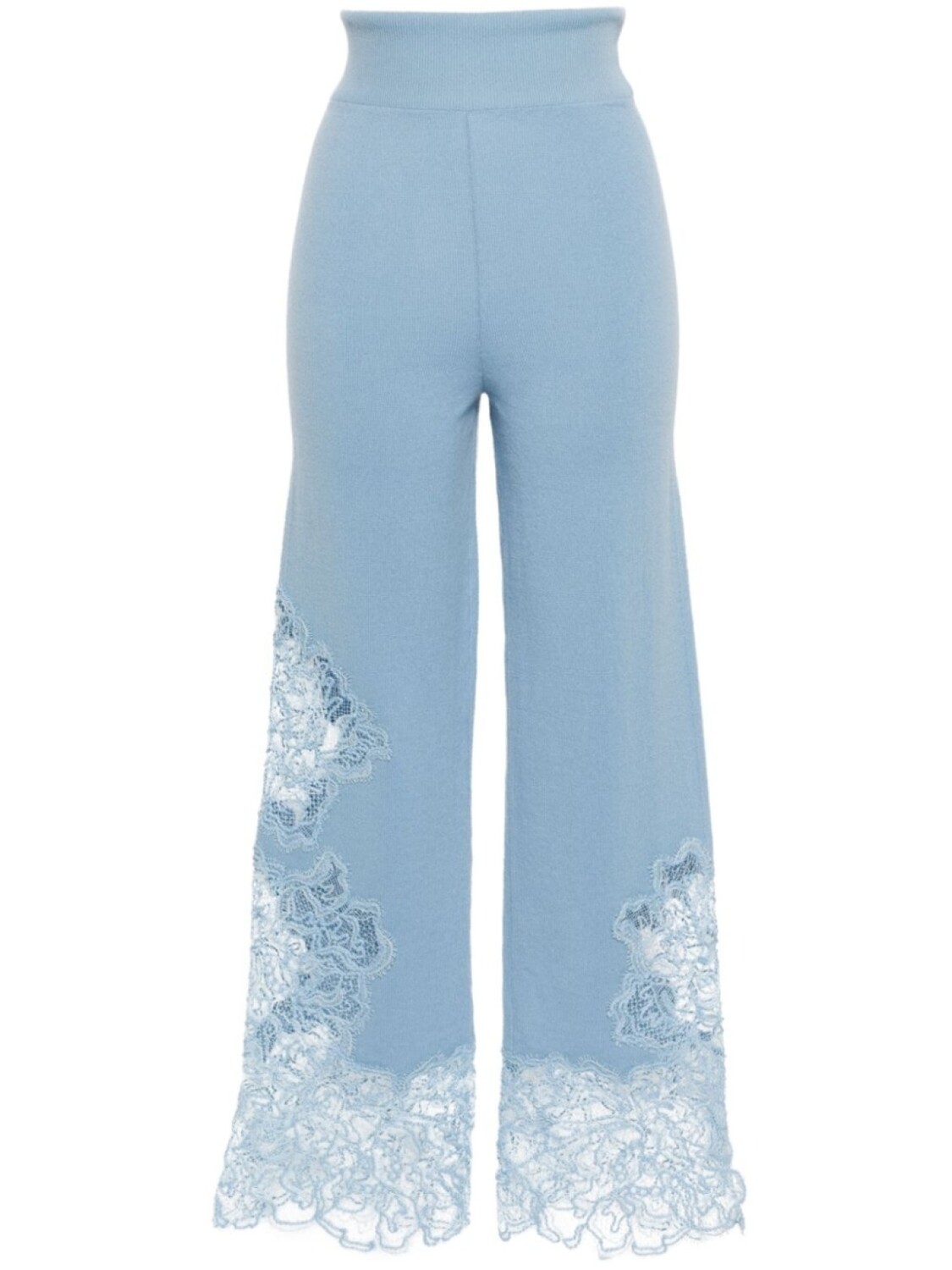

Ermanno Scervino брюки с цветочным кружевом, синий