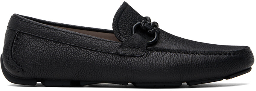 

Черные лоферы для водителей Ferragamo, цвет Nero
