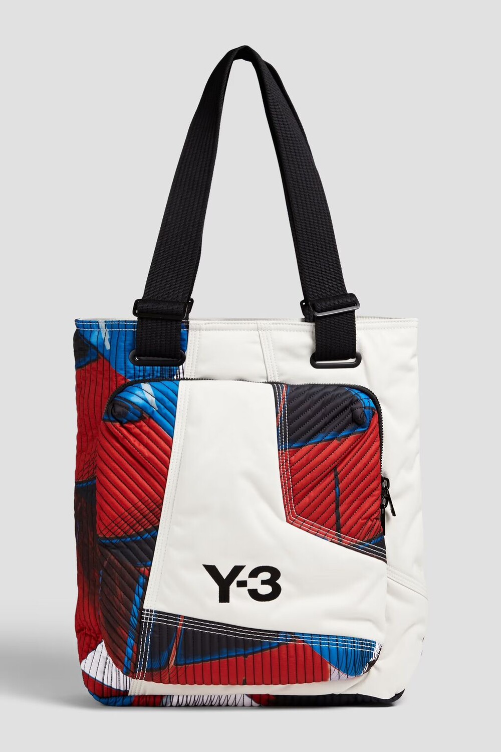 

Сумка-тоут из холста и ракушек с принтом Y-3, цвет Off-white