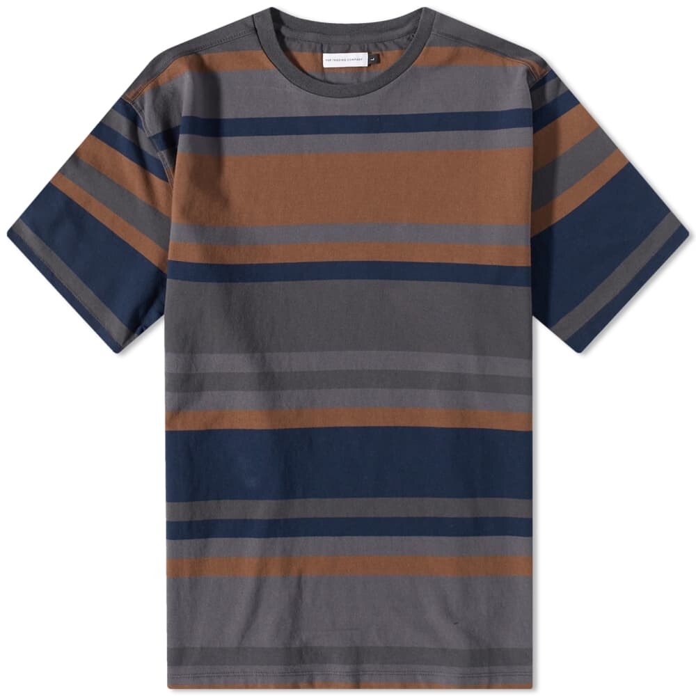 

Футболка Pop Trading Company Striped Tee, Коричневый