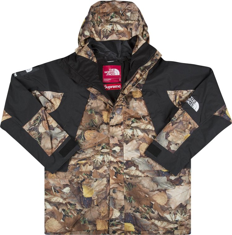 Supreme the north face mountain on sale light jacket leaves