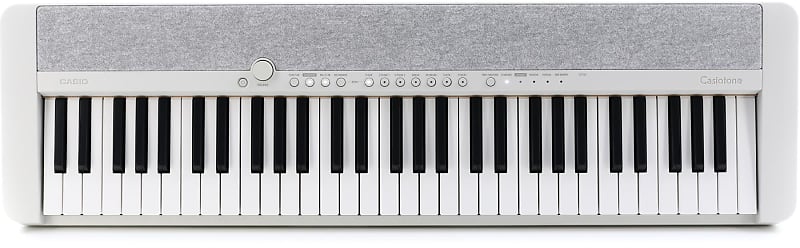 Casio CT-S1 61-клавишная клавиатура — белая CT-S1WE casio casiotone ct s1we облегченное пианино