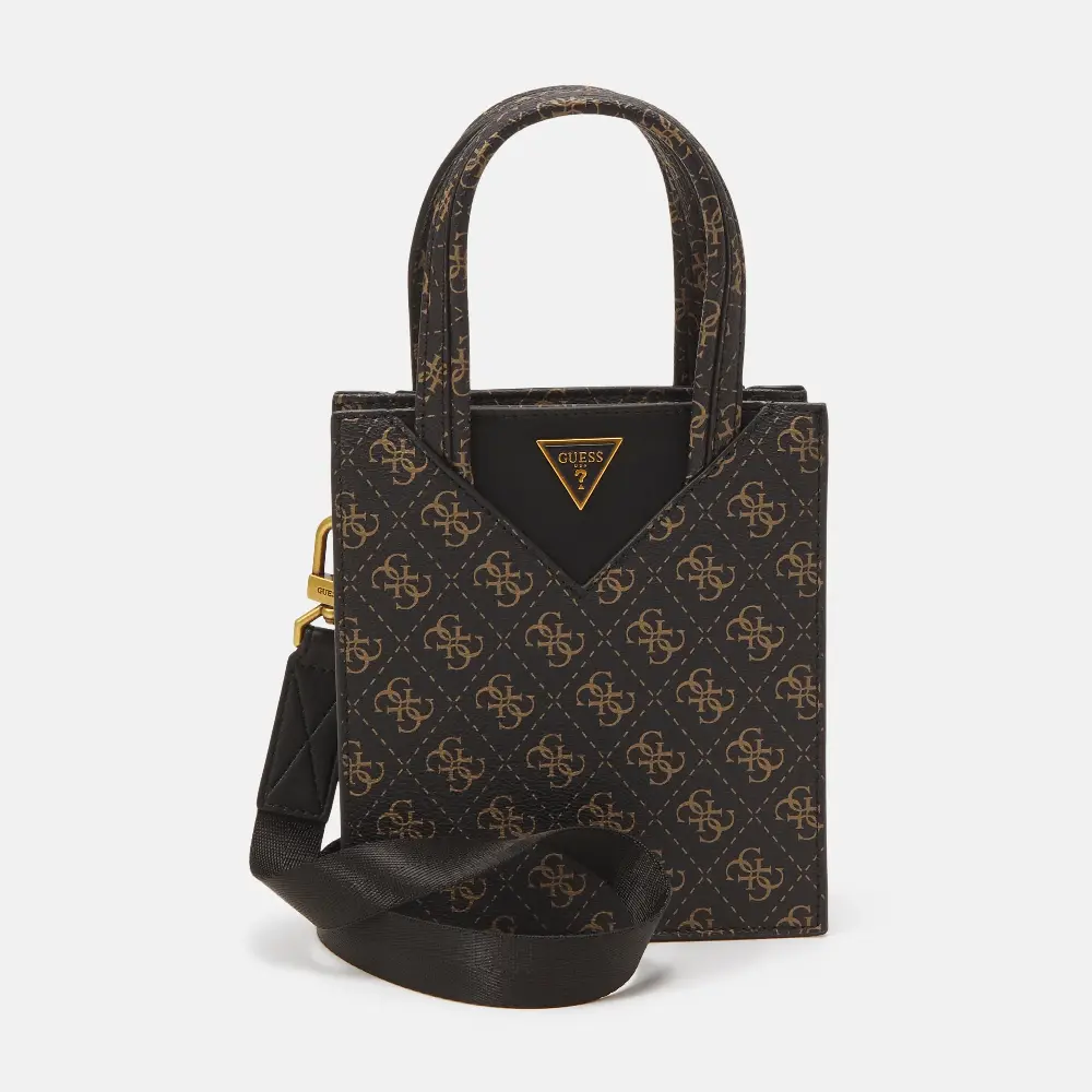 

Сумка Guess Vezzola Eco Unisex, темно-коричневый/светло-коричневый
