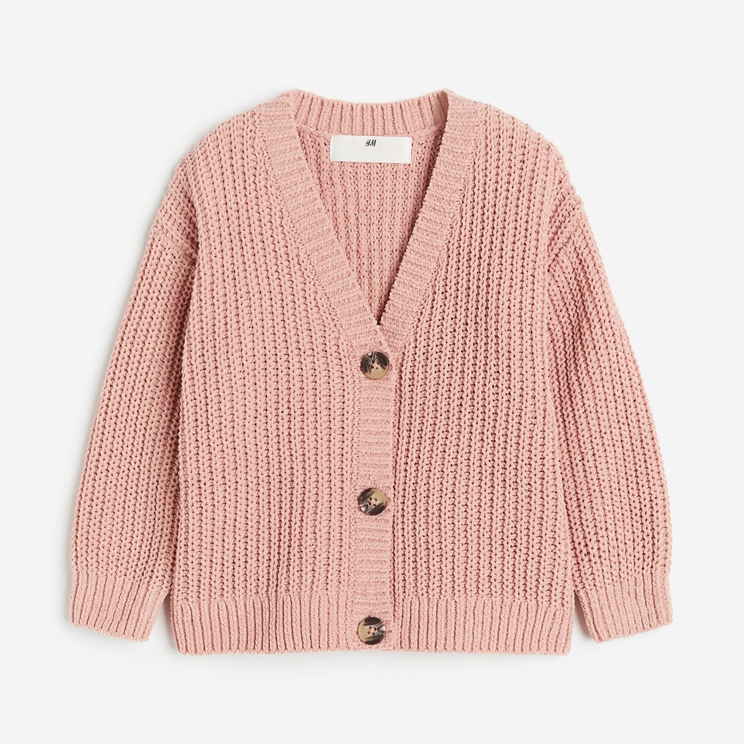 

Кардиган оверсайз H&M, светло-розовый