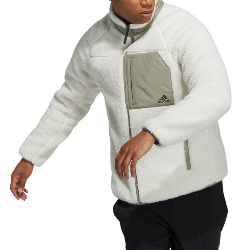 Куртка Adidas Originals Reversible Sherpa, белый