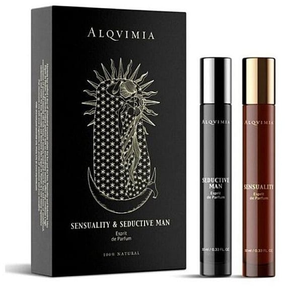 Парфюмерный набор Alqvimia Sensuality & Seductive Man, 2x10мл, 2 предмета - фото