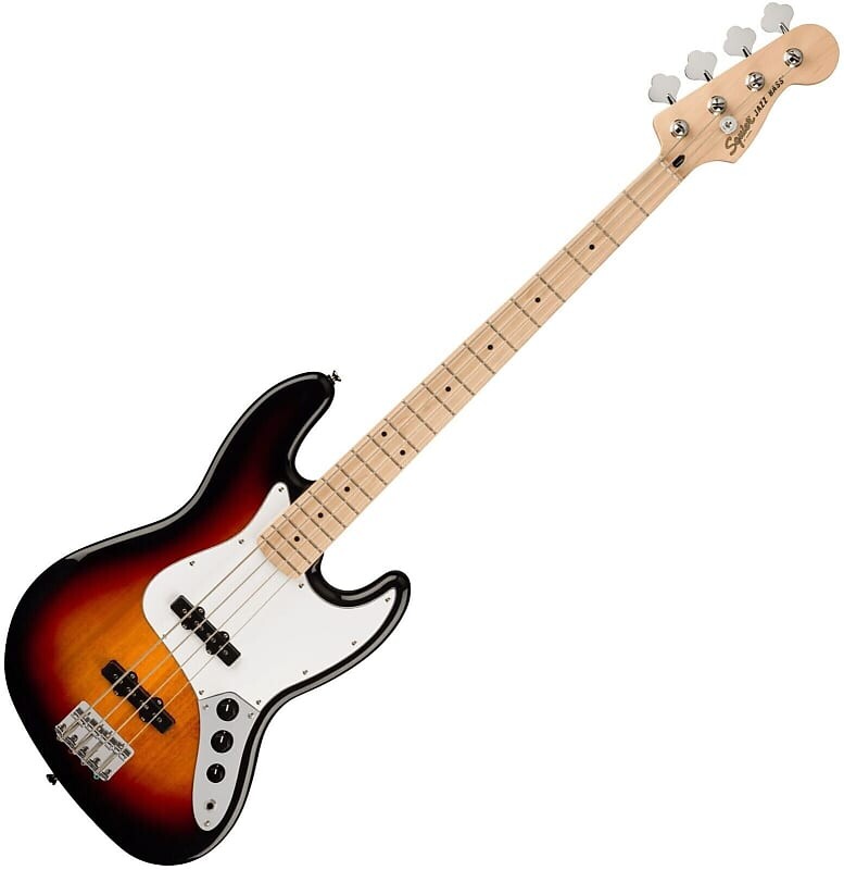 

Squier Affinity Series Jazz Bass 3-цветный Sunburst с кленовой накладкой на гриф - новый - с бесплатной и безопасной доставкой Affinity Jazz Bass with Maple Fretboard