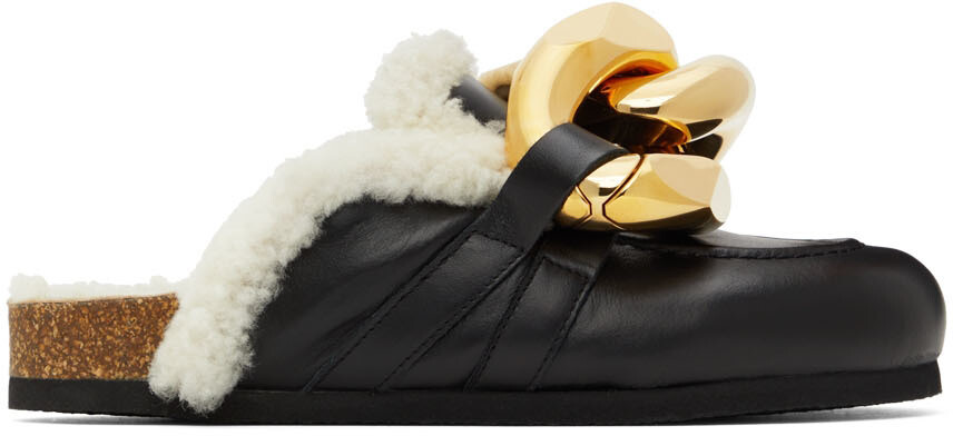 

Черные лоферы с цепочкой JW Anderson