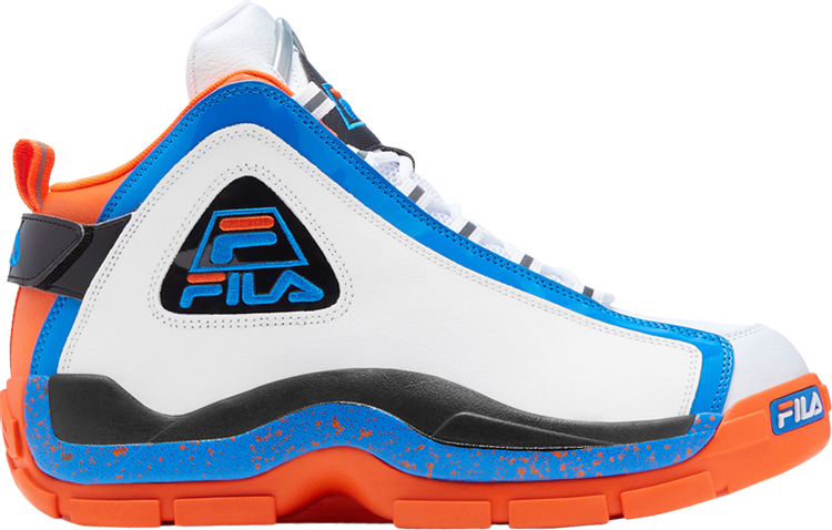 

Кроссовки Grant Hill 2 White Blue Orange, белый